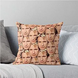 Alan Rickman Throw Pillow