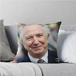 Alan Rickman Throw Pillow