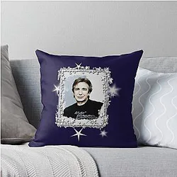 Alan Rickman Fandesign Starshine Throw Pillow