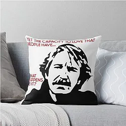 Jamie - Alan Rickman (Truly Madly Deeply 1990) Throw Pillow