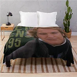 Colonel Brandon - Alan Rickman (Sense and Sensibility, 1995) Throw Blanket