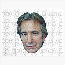 Alan Rickman single head design Jigsaw Puzzle
