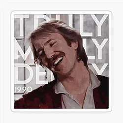 Jamie Alan Rickman Truly Deeply 1990 Sticker