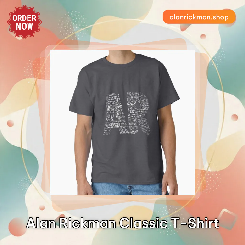 ALAN RICKMAN Classic T-Shirt