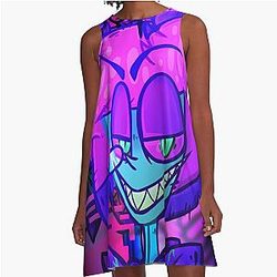 Alastor Hazbin Hotel A Line Dress