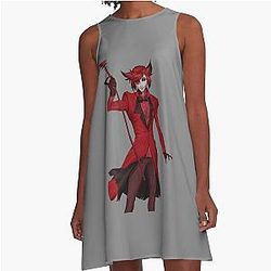 Alastor Hazbin Hotel A-Line Dress