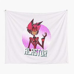 Hazbin Hotel Alastor Tapestry