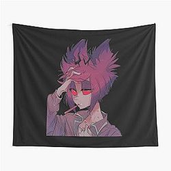 Alastor Hazbin Hotel Tapestry