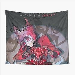 Hazbin Hotel Alastor Tapestry
