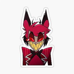 Alastor Hazbin Hotel Sticker