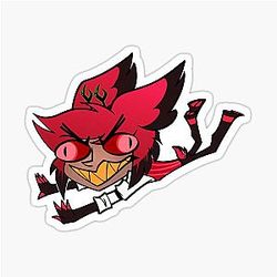 Busboy Alastor Hazbin Hotel Stickers