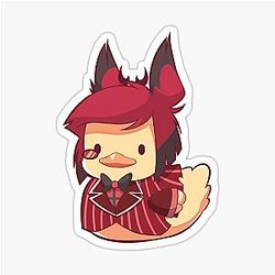 Duckling Alastor Sticker