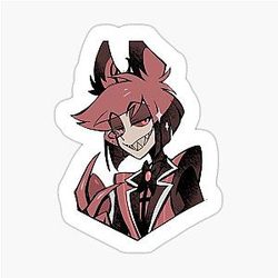 Alastor Hazbin Hotel Lucifer Sticker Tapestry