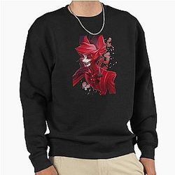 Alastor Hazbin Hotel Pullover Sweatshirt