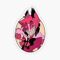 Alastor Spring Design - Hazbin Hotel Sticker 
becomes 
Alastor Design - Hazbin Hotel Sticker