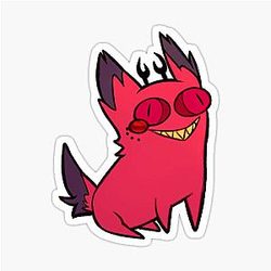 Cursed Cat Sticker Alastor