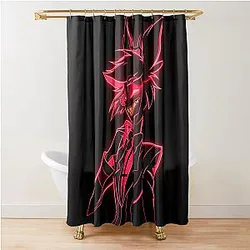 Neon Alastor Shower Curtain
