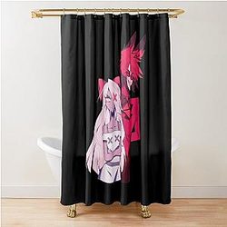 Hazbin Hotel Alastor Shower Curtain