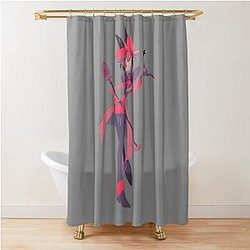 Alastor Hazbin Hotel Shower Curtain
