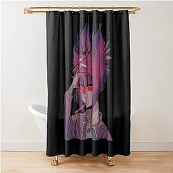 Alastor Hazbin Hotel Shower Curtain