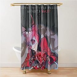Hazbin Hotel Alastor Shower Curtain