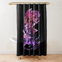Alastor Hazbin Hotel Shower Curtain