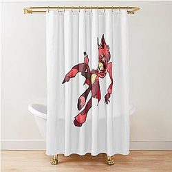 Hazbin Hotel Alastor Shower Curtain