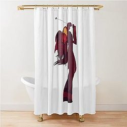 Hazbin Hotel Alastor Shower Curtain