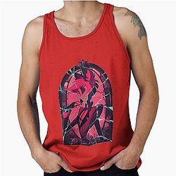 Stained Glass Alastor Cracked Tank