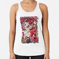 Charlie Alastor 2023 Spring Collection Fanmerch White Racerback Tank Top