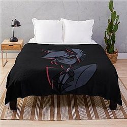 Alastor Hazbin Hotel Throw Blanket