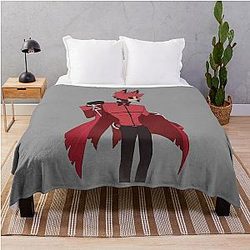 Alastor Hazbin Hotel Throw blanket