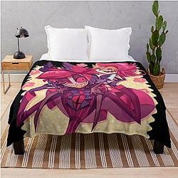 Hazbin Hotel Alastor Throw Blanket
