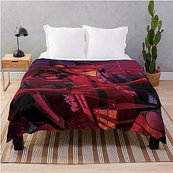 Alastor Hazbin Hotel Throw Blanket