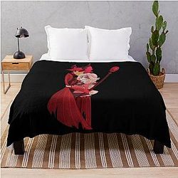 Alastor Hazbin Hotel Throw Blanket