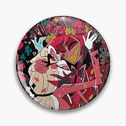 Charlie Alastor Inspired Spring Collection Fanmerch Pin