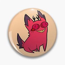 Cursed Cat Alastor Pin