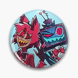 Alastor and Vox Pin