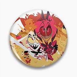 Lucifer and Alastor Pin