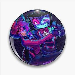 Radio Static Alastor Hotel Pin