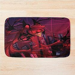 Alastor Hazbin Hotel Bath Mat