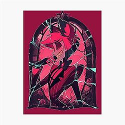 Stained Glass Alastor - Cracked Photographic Print becomes:
Stained Glass Alastor - Cracked Photo Print