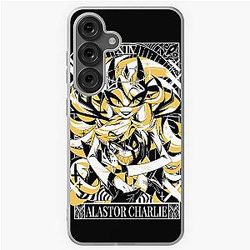 Charlie Alastor 2023 Tarot Card Inspired Halloween Collection Fanmerch Samsung Galaxy Soft Case