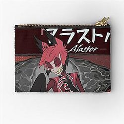 Alastor Fight Sky Hazelbin Hotel Zipper Pouch