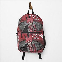Alastor Fight Hazbin Hotel Backpack