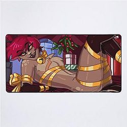 Christmas Pinup Alastor Desk Mat