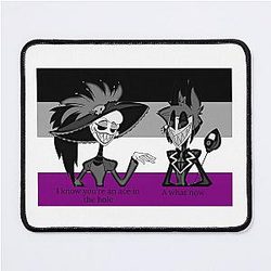 Alastor and Rosie Ace Mouse Pad