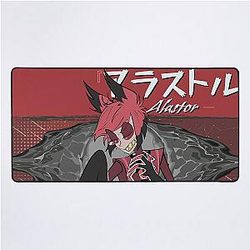 Alastor Fight Hazbin Hotel Skyness Desk Mat