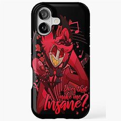Insane Alastor the Radio Demon iPhone Tough Case