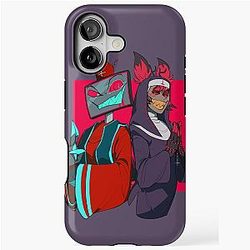 Father and Sister Vox Alastor iPhone Case